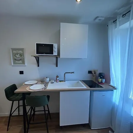 Le Studio Emeraude Avec Clim Et Parking Gratuit Laxou
